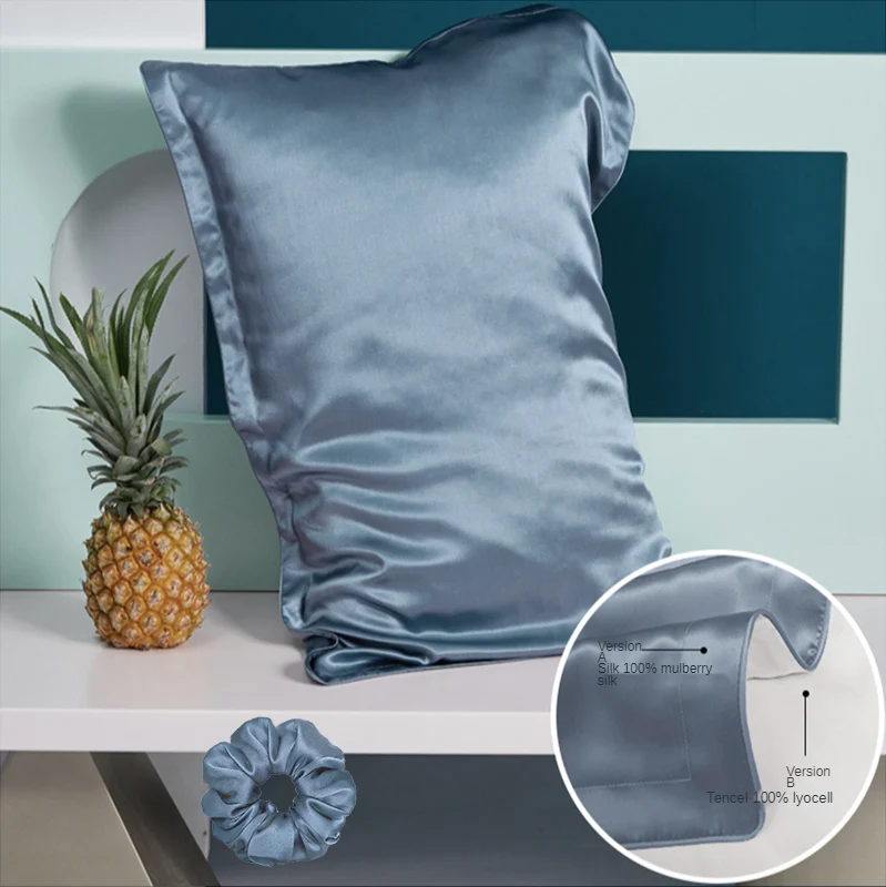 DISANGNI Luxurious Silk & Lyocell Blend Pillowcase for Hair and Skin - Premium Comfort and Breathability