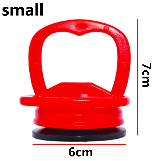 Car Repair Tool Body Repair Tool Suction Cup Remove Dents Puller Repair Car For Dents Kit Inspection Products Diagnostic Tools red