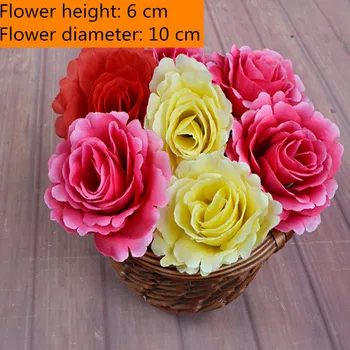 

50 Real touch rose christmas decorations for home silk artificial peony Wedding decoration marrige decorative flower Party Decor
