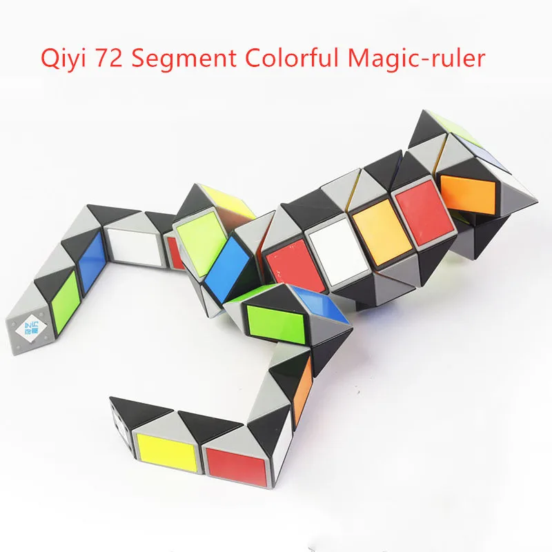 Горячая Распродажа Магическая линейка для куб 24/36/48/72 сегментов Magic Cube змея твист Развивающие игрушки для детей
