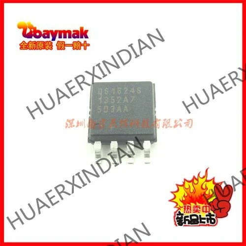 5 шт. новые и оригинальные DS1624S+ TR DS1624 SOP8 5,2 мм