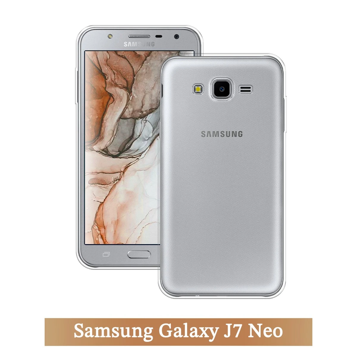 Funda silicona para Samsung J7 Neo, transparente, protectora, fina, transparente, accesorios para teléfono móvil Smartphone|Fundas antigolpes para teléfono| - AliExpress