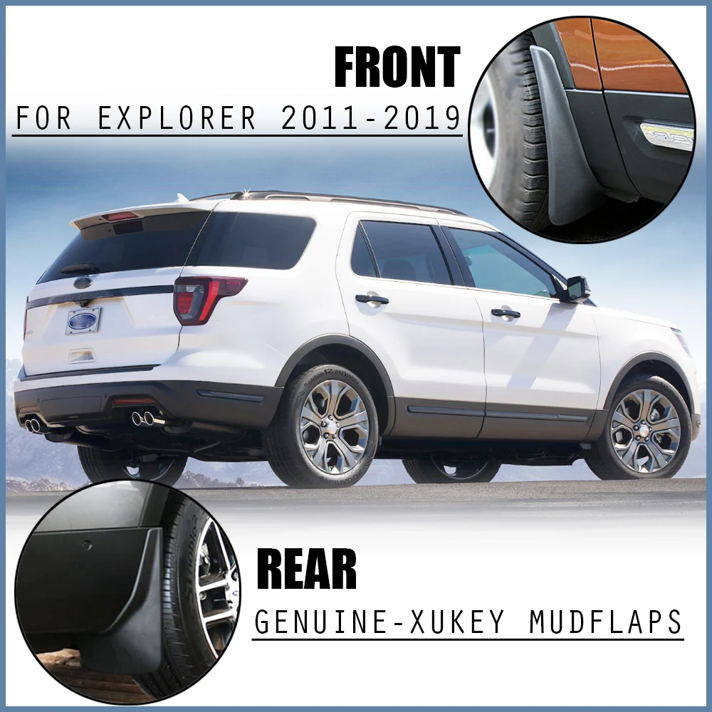 OE стильные Литые Автомобильные Брызговики для Ford Explorer 2011- Брызговики для автомобиля