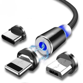 

Magnetic Micro USB Type C Cable For all kinds of Mobile Phone Fast Charging USB Cable Magnetic Charger Wire Cord