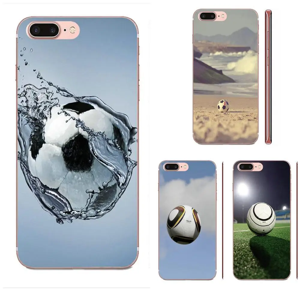 Burning Football Sports Soft TPU Pattern For Samsung Galaxy J1 J3 J4 J5 J6 J7 A10 A20 A20E A3 A40 A5 A50 A7 2016 2017 2018 | Мобильные