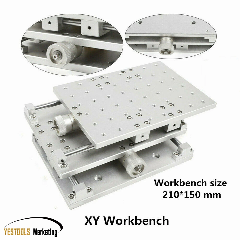 2 Axis Moving Table Portable XY Table for Laser Marking Engraving Machine Y 