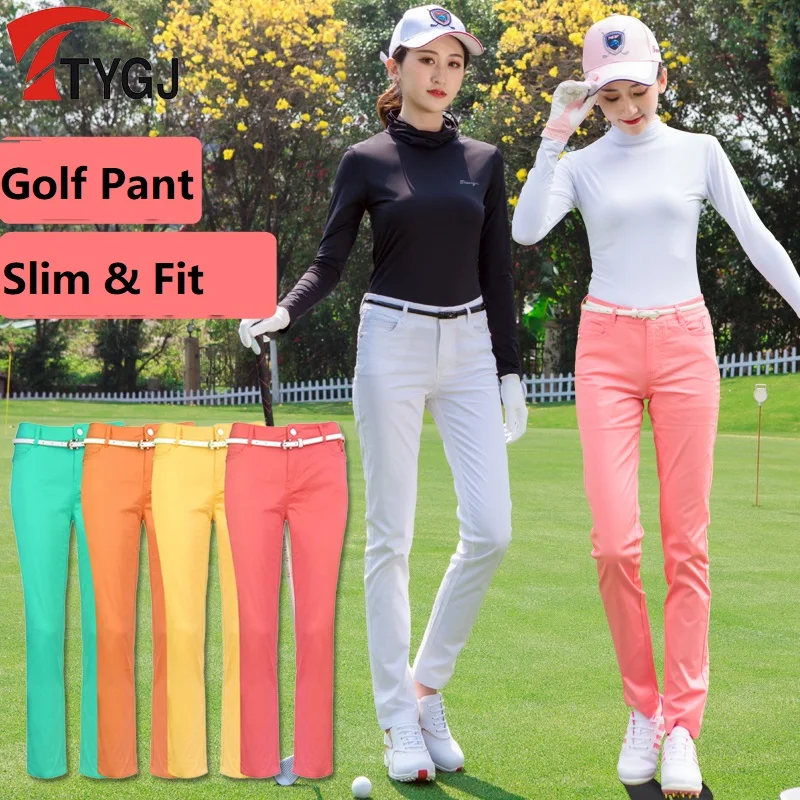 Women Golf Pants Sport Clothing Women Breathable Trousers Lightweight