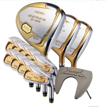 HONMA Golf Clubs Complete Set Honma Men's Bere S-06 4 star golf club sets Driver+Fairway+Golf iron+putter (14piece no golf bag)
