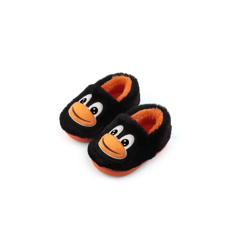 Cute children's cotton slippers winter new home slippers warm and comfortable girls cotton shoes plush cotton slippers