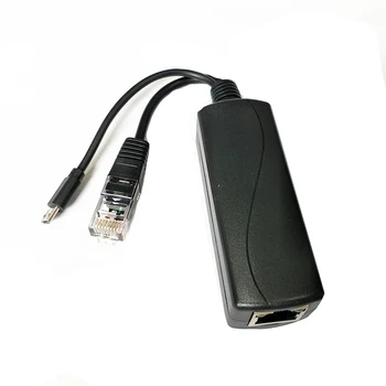 

Power Over Ethernet Centralized Durable Active Module Network Micro USB Plug Separator IP Camera POE Splitter Anti-interference