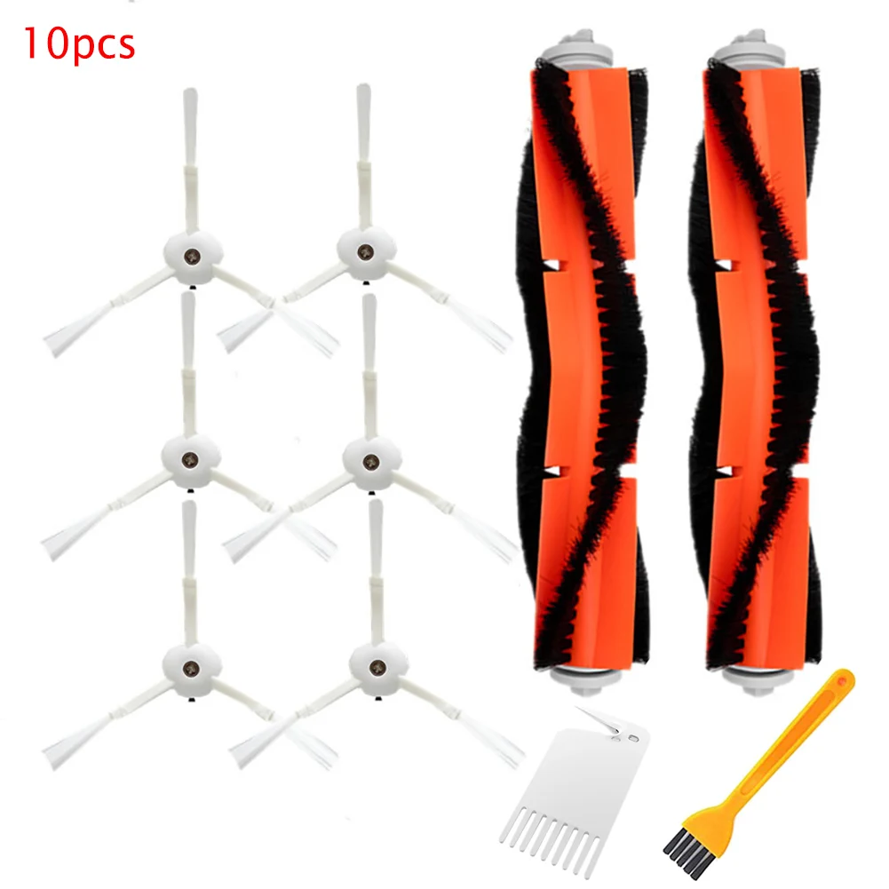 Applicable to 10 Sets Of Stone Sweeper Accessories for Xiaomi MI Robot Vacuum 2 Roborock S50 Vacuum Cleaner Parts Accessories