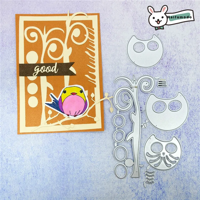 

Naifumodo Cutting Dies Metal Dies Bird Butterfly Dolphin Die Scrapbooking Album Card Making Embossing Stencil Decor Diecuts