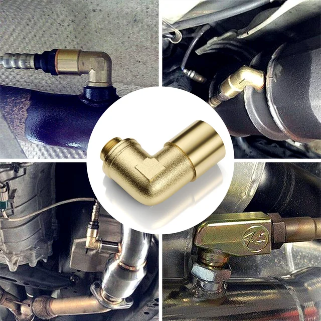 90 degree Oxygen Sensor Extender M18x1.5mm O2 Threaded Oxygen Sensors