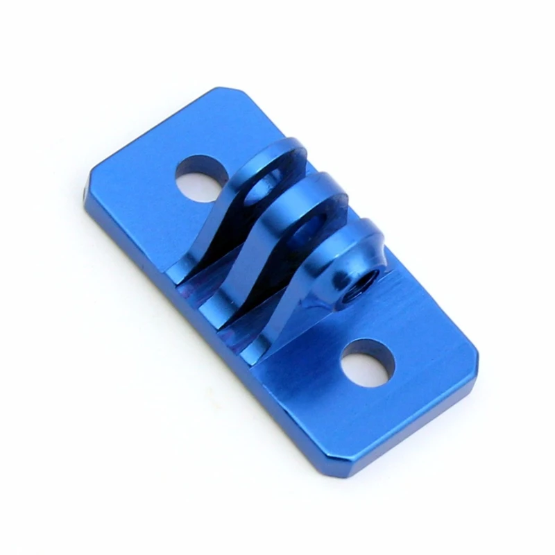 

CNC Skydiving Helmet Fixed Mounts for GOPRO Hero 1 2 3 3+ 4 5 Session/Xiaomi Yi/SJ/GitUp Sport Camera Blue