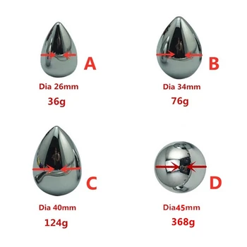 Male Metal ball stretcher scrotum anal beads butt hook penis lock bondage ring fetish pendant weight BDSM sex toy for man 6