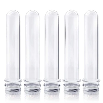 

20Pcs/Lot 40Ml Plastic Test Tube Skittles Candy Box Baby Shower Handmade Candy Box Birthday Party Decor Gift Box