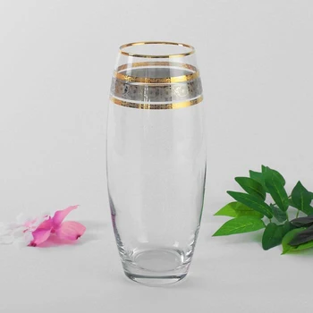 

Flower vase "Gilded rim" 26 cm