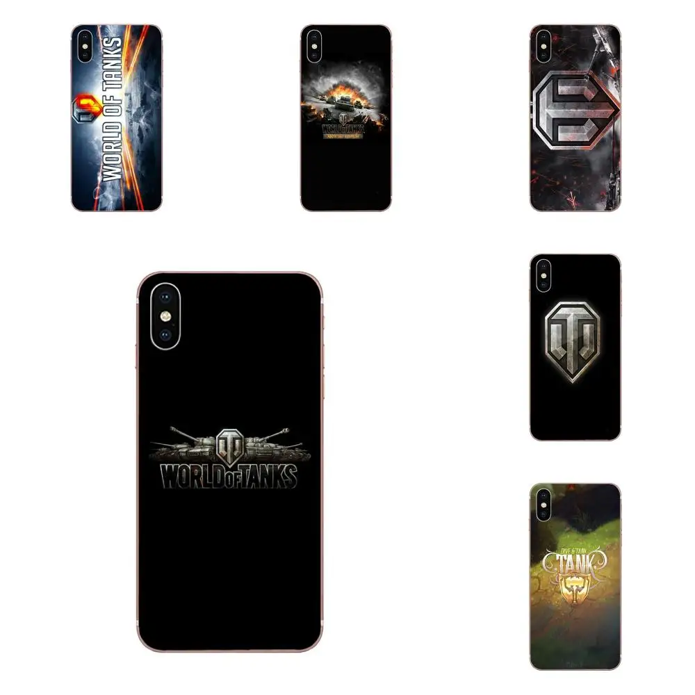 Для Huawei Nova 2 V20 Y3II Y5 Y5II Y6 Y6II Y7 Y9 G8 G9 GR3 GR5 GX8 Prime 2018 2019 шаблоны из ТПУ Diy игры World Of Tanks |