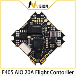 NVision TCMMRC F405 AIO 20A Flight Controller 2-4S Lipo Ammeter Beta95X RC Drone Kit Support Caddx Nano/DJI for Quadcopter Dron