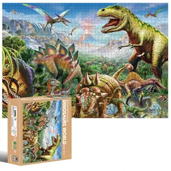 Quebra cabeça em forma especial 2000 peças de alta qualidade venda quente nova marca dinossauros mundo impossível desafio quebra cabeça brinquedo do jogo cérebro