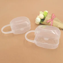 1Pc Soild Portable Baby Infant Kids Pacifier Case Nipple Case Holder Travel Storage Box