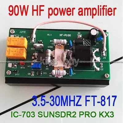 Усилитель Мощности HF 90 Вт для коротких волн FT 817 SUNSDR2 PRO KX3 QRP SSB CW AM Ham Radio|Детали и