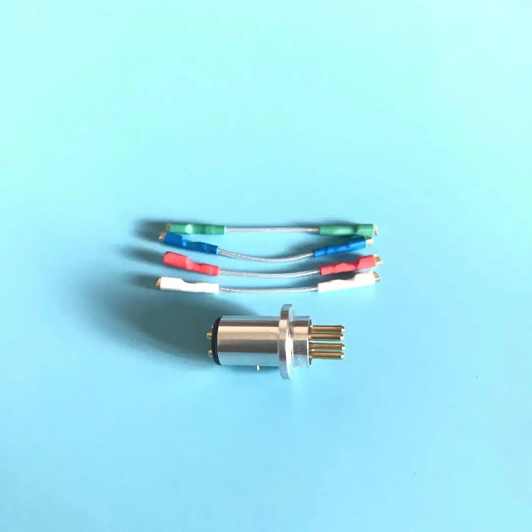 STEREO TURNTABLE FOUR PIN 4 PIN CONNECTOR HEADSHELL CN5625 For Technics1200 1210 with CARTRIDGE WIRES