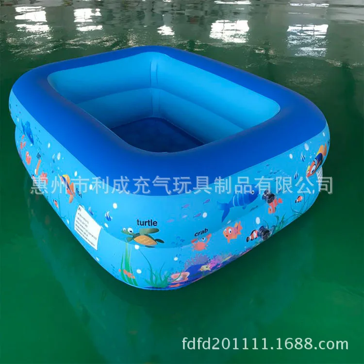 

[] Environmentally Friendly PVC Inflatable Children Paddling Pool Second Layer Thick Oversized Space