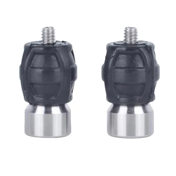 

2pcs Archery Compound Bow Sight Stabilizer Bar Rod Silencer Shock Absorber