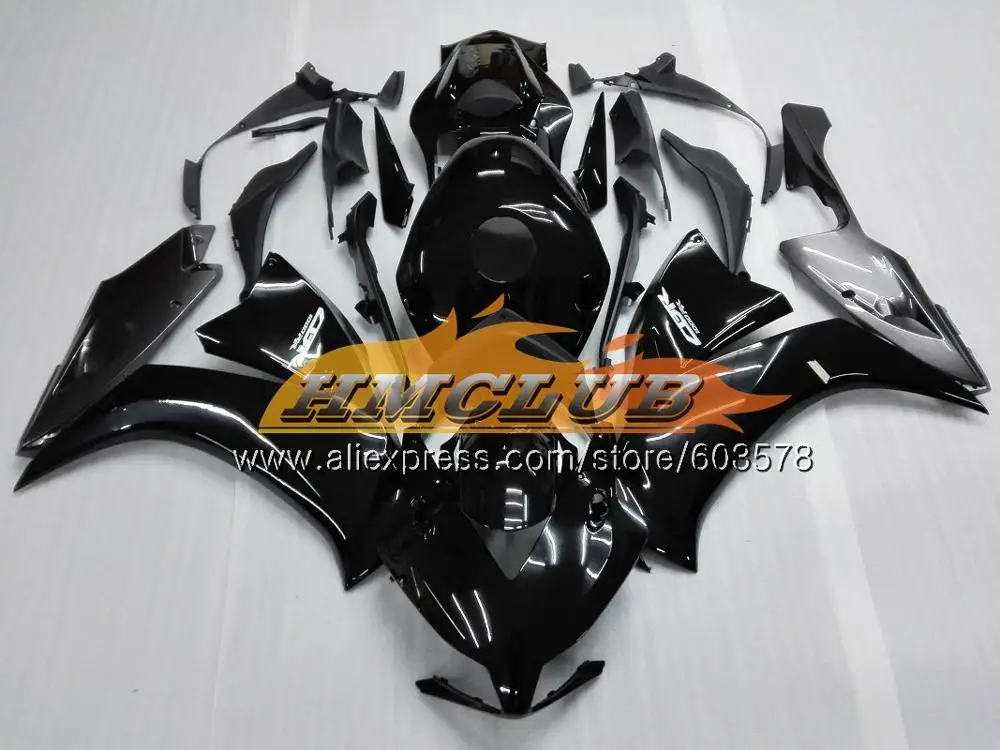 Впрыска+ бак для HONDA CBR1000 RR CBR 1000 RR серебристый красный 128CL. 2 CBR 1000RR CBR-1000RR CBR1000RR 17 18 обтекатели - Цвет: No. 18
