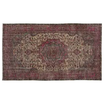

Handmade Natural Vintage Turkish Area Rug 155x272 Cm-5'1''X8'11''