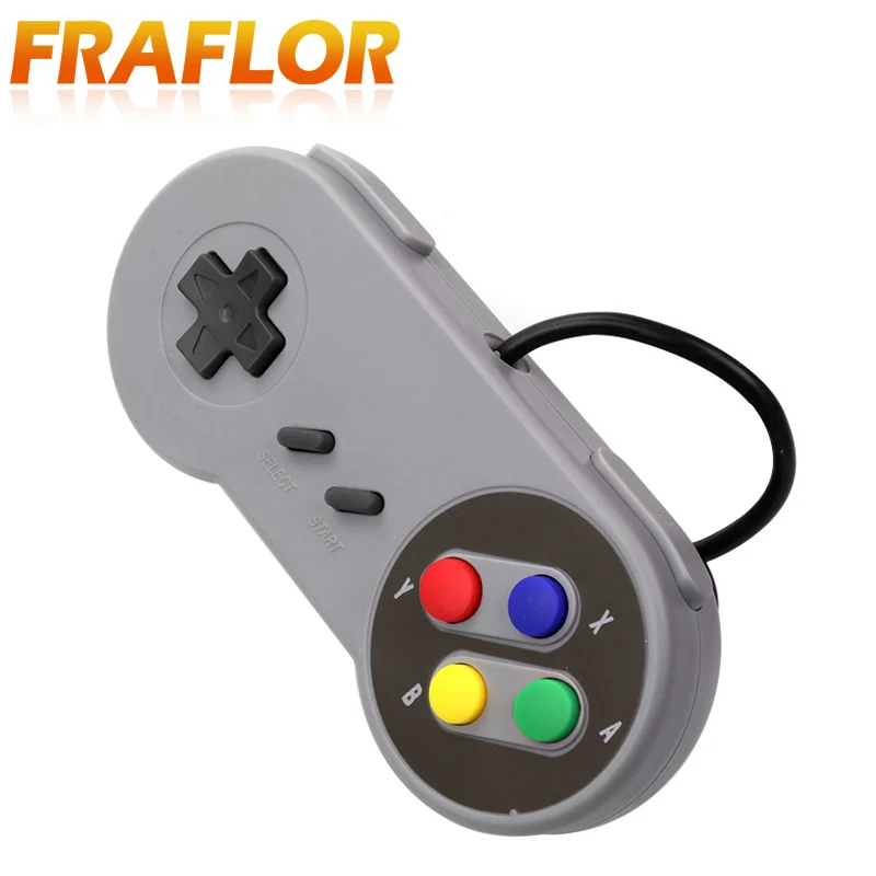 2 предмета геймпады джойстик игровой контроллер для SNES компьютерный игровой джойстик ручка контроллер джойстика Gamer 9 контактный разъем для ПК с ОС Windows