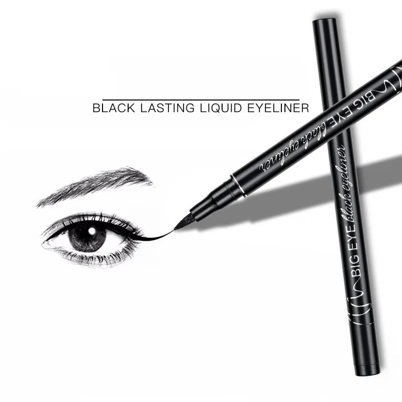 1PC Women Eyeliner Liquid Pen Waterproof Long Lasting Quick Drying Smooth Eye Liner Pen Pencil Cosmetic Lady Beauty Make Up Tool