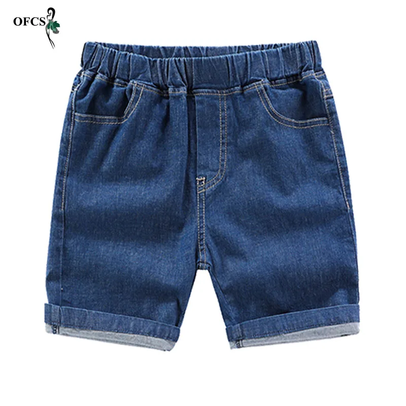 Summer Boys Shorts Soft Denim Fashion 
