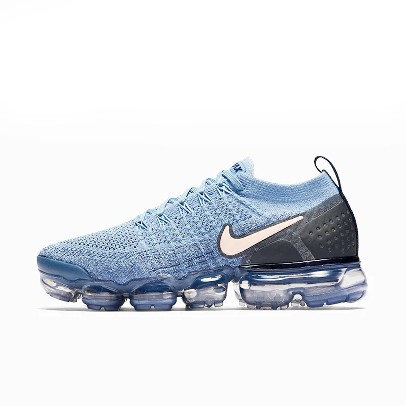 Оригинальные женские кроссовки для бега NIKE AIR VAPORMAX FLYKNIT 2, удобные спортивные кроссовки из дышащей сетки для улицы, новинка, 942843-401 - Цвет: 942843-401