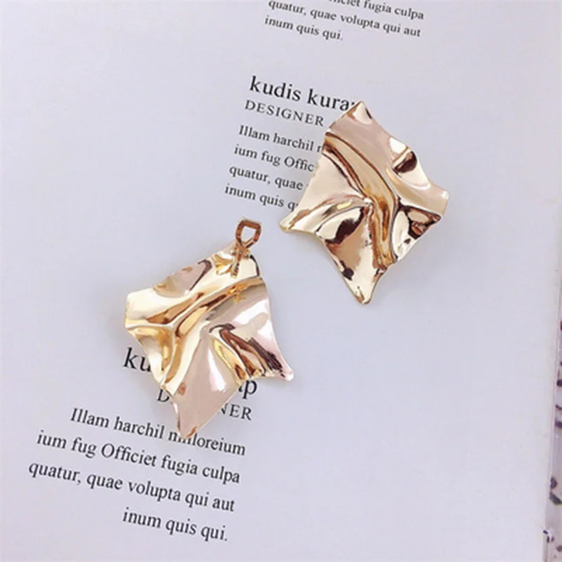 Ear Clip Earrings Clip Earrings Ear Clip New Gold Color Clip Earrings for Women Geometric Non Pierced Statement Earrings Fashion Party Jewelry Gift