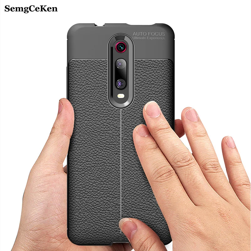 SemgCeKen ультра тонкий кожаный чехол для Xiao mi Red mi k20 pro k 20 k20pro mi 9t роскошный мягкий силиконовый чехол-накладка etui