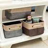 ERMAKOVA  Foldable Fabric Storage Bin Basket Toy Nursery Storage Container Laundry Clothes Basket Organizer Linen Storage Box 6