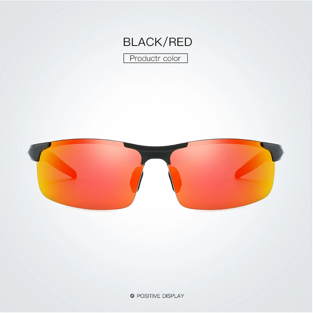 VIAHDA Classic Designer Polarized Retro Big Brand Men's Sun Glasses Driving Fishing Men gafas de sol hombre