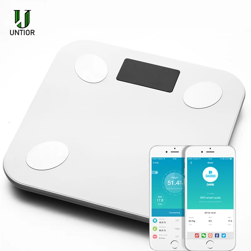 

Body Weight Bathroom Scales Floor Scientific Smart Electronic Digital Weight Body Fat Health Balance Bluetooth APP Android Scale
