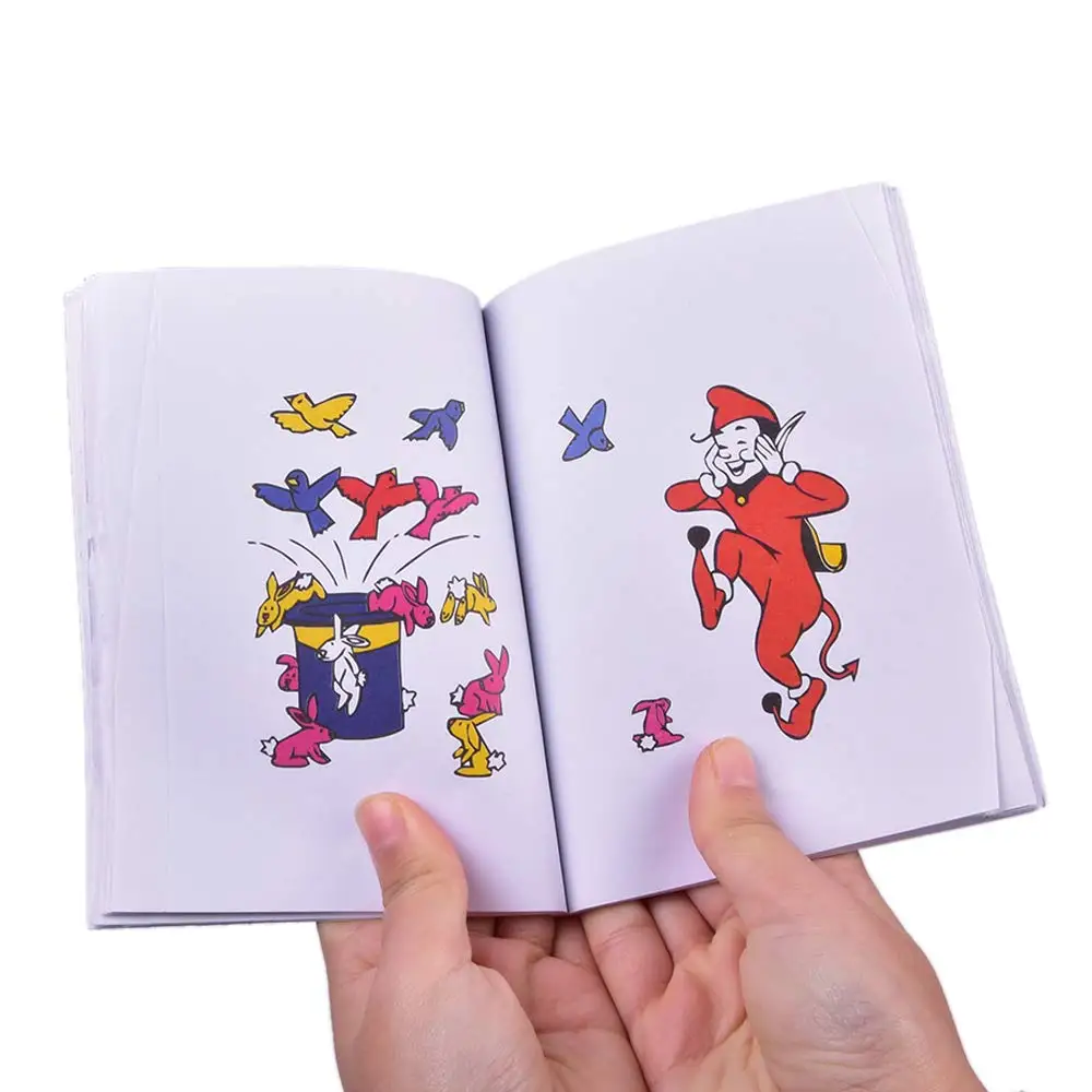 Волшебная книжка раскраска Средний размер/большой размер волшебные трюки