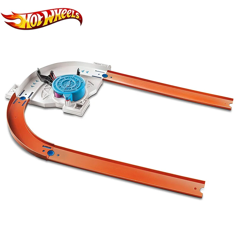 Hot Wheels трек игрушка строитель прямой с литой автомобиль соединиться с другими hotwheels трек Brinquedo pista BHT77For Gif - Цвет: DNH84