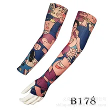 Тату ледяной рукав 10 пар от наружной УФ-защиты действительно вискоза высокого качества нарукавник с татуировкой