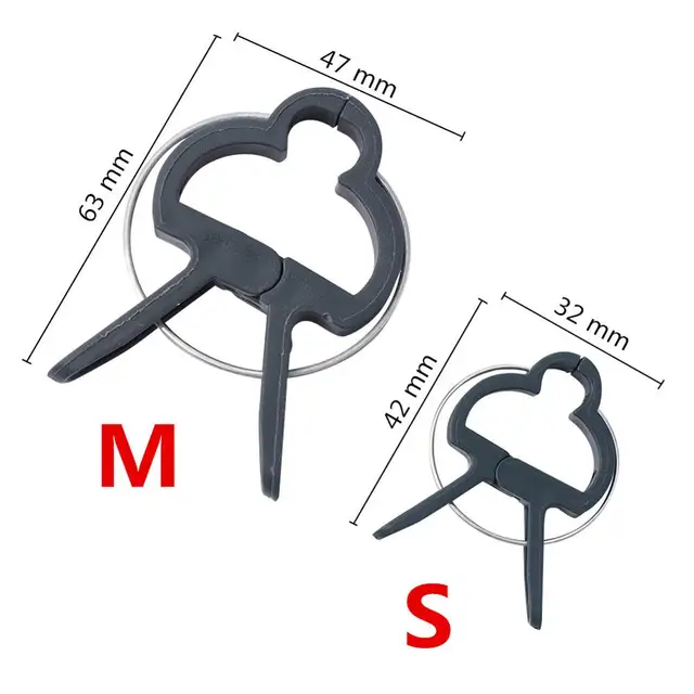 Kerti Üvegházhatású Növények Rögzített Klipek Virágzöldségek Bokrok Ágak Szőlővel Támogatják A Reszelező Palánták Szárát Bilincs 20 db - Image 2