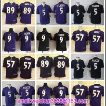 Горячая Балтимор для молодых людей, набор для мальчиков и девочек, Джо Флэкко, приглашаем посетить наших заказчиков выставку CJ Мосли, Стив Смит, Террелл Suggs, Джастин Такер, Рэй Льюис BH-8 Джерси