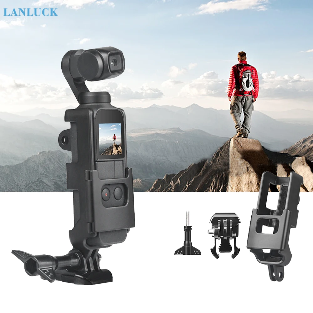 Для DJI OSMO Pocket 1/4 Винт Рамка Кронштейн Держатель для Osmo карманная Защитная крышка Рамка Кронштейн Корпус чехол рамка чехол