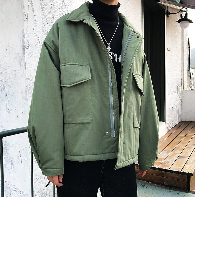 Зима Новое свободное японское оригинальное платье для влюбленных Harajuku тренд уличная оснастка мужская повседневная хлопковая одежда большого размера