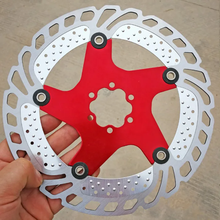 New Mountain Bike Cooling Brake Rotors Down Hill Floating Bicycle Brake Disc XD88