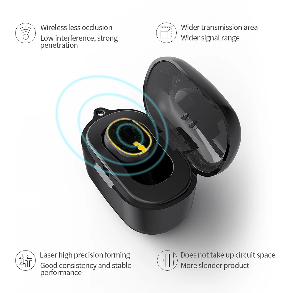 UBeamer M9 Беспроводные Bluetooth 5,0 высокочувствительные наушники водонепроницаемые с шумоподавлением для Xioami samsung iPhone