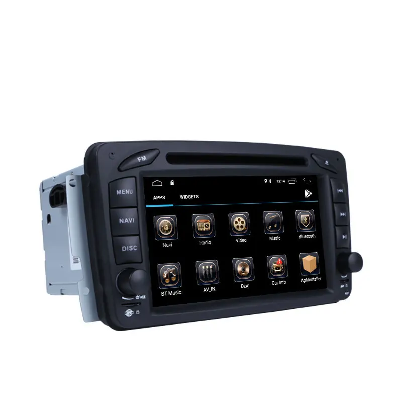 Android 9,0 Авторадио встроенный CarPlay gps навигация подходит для Mercedes Benz W209 W203 W168 W163 W463 Viano W639 Vito Vaneo радио
